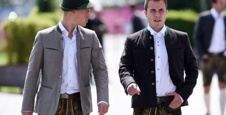 German Lederhosen and Bavarian Costumes