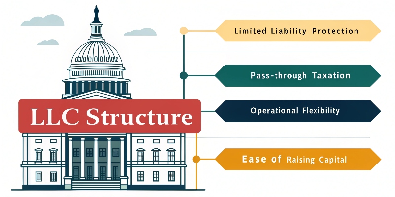 Advantages of the LLC Structure for Large Companies