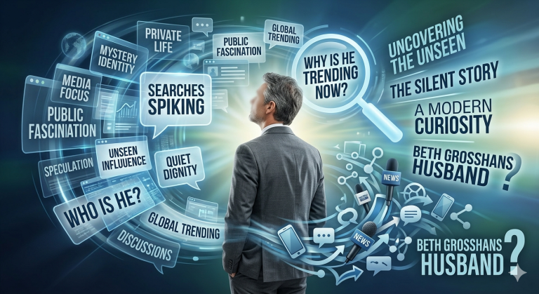 Why the beth grosshans husband is very trending now days?