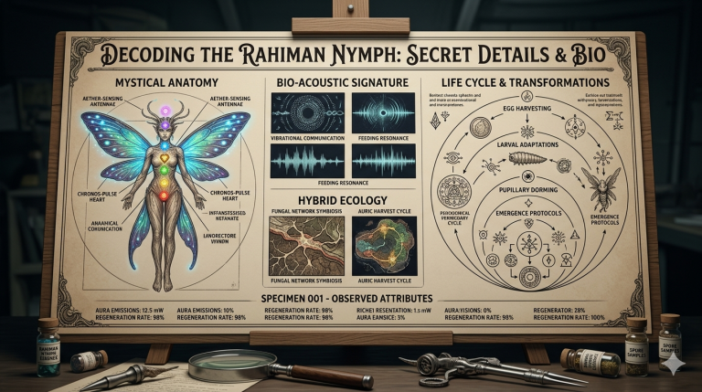 What are the rahiman nymph secret details and bio?