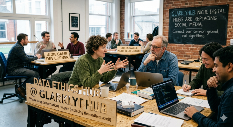 Glarklyhub Niche Digital Hubs Are Replacing Social Media