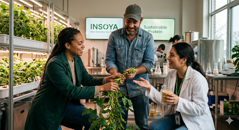 Insoya Next-Generation Soy Nutrition and Sustainable Protein