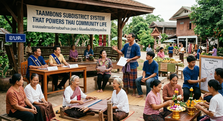Tumbons Subdistrict System That Powers Thai Community Life