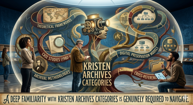 Genuinely require to have some familiarity with kristen archives categories