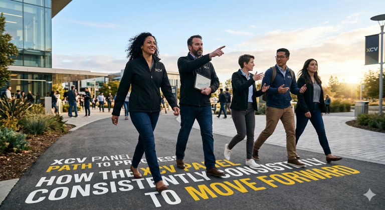 How the xcv panel consistently to move forward