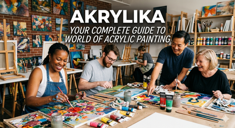 Akrylika Your Complete Guide to World of Acrylic Painting
