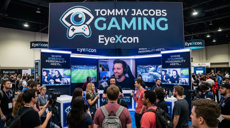 Tommy Jacobs Gaming EyeXcon Where Streaming Personality Meets