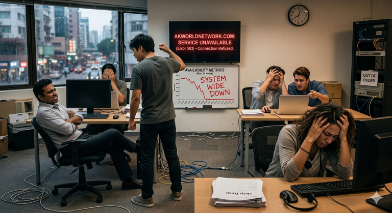 How Akworldnetwork.com is Upsetting Availability