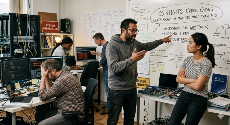 HCS 411GITS Error Codes Classification Matters More Than Fix