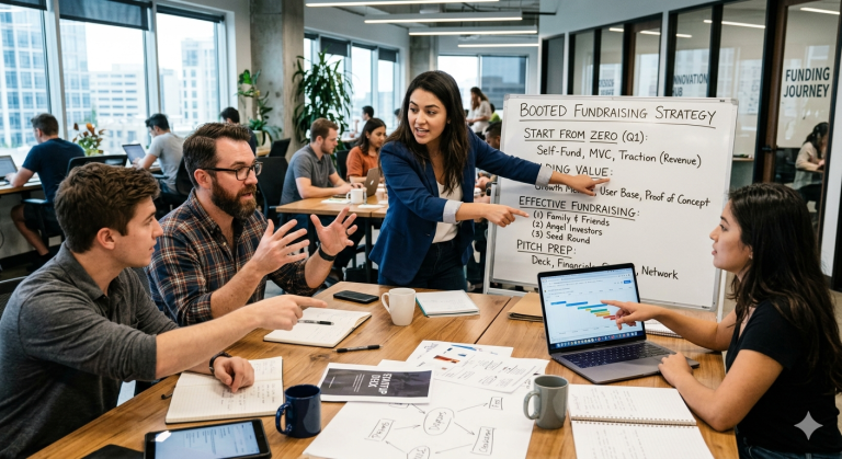 Startup Booted Fundraising Strategy to Raise Capital Effectively from Zero